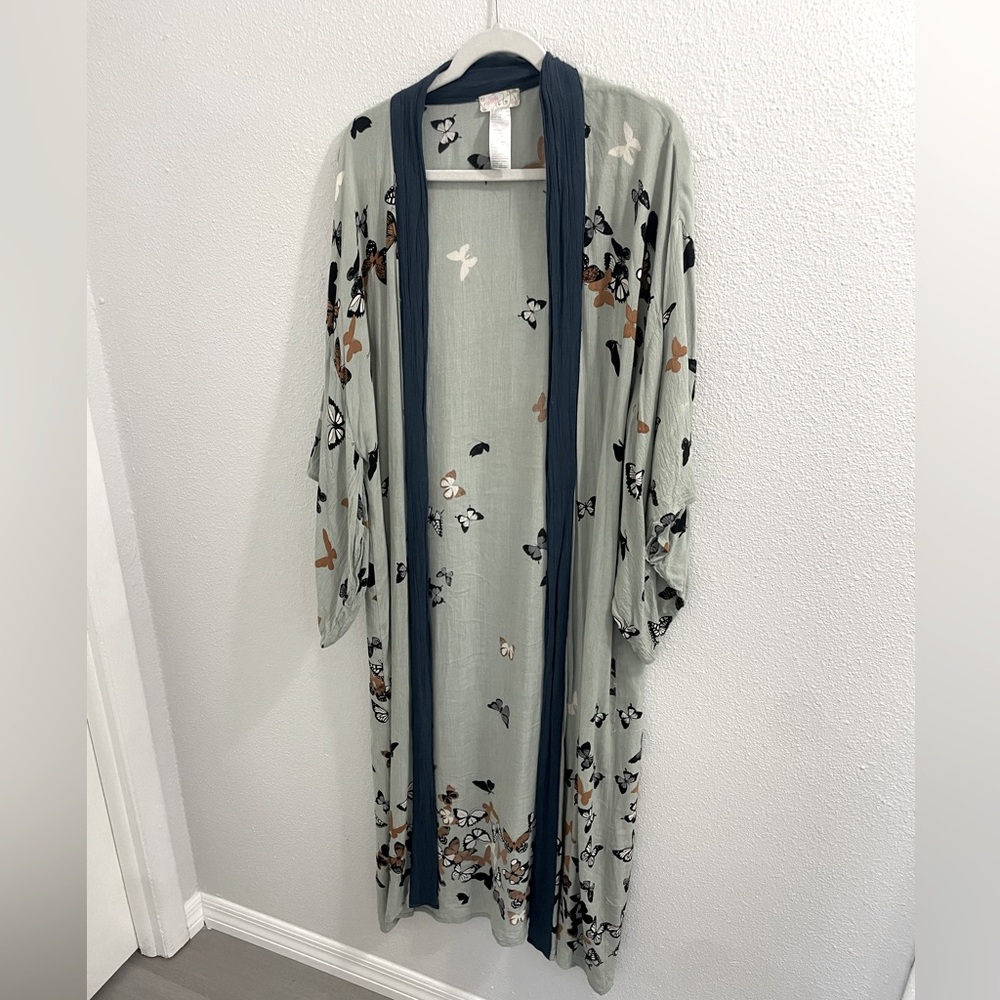 Free People butterfly kimono